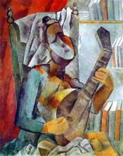 Haga click para ver la imagen ampliada woman playing the mandoline 1909.jpg